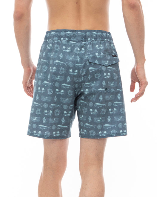 【OUTLET】RVCA メンズ 【HAWAII】 DORADO HEMP STRETCH ボードショーツ/サーフトランクス 【2024年夏モデル】