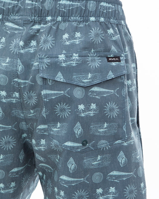 【OUTLET】RVCA メンズ 【HAWAII】 DORADO HEMP STRETCH ボードショーツ/サーフトランクス 【2024年夏モデル】