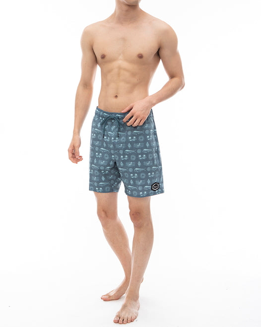 【OUTLET】RVCA メンズ 【HAWAII】 DORADO HEMP STRETCH ボードショーツ/サーフトランクス 【2024年夏モデル】