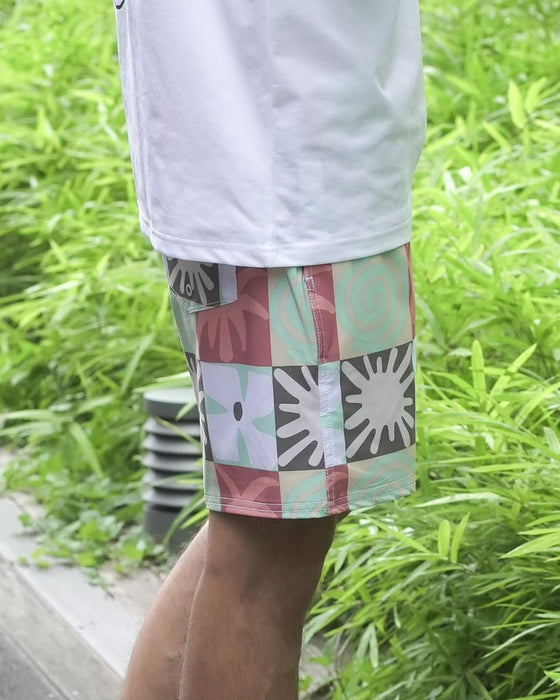 【OUTLET】RVCA メンズ OPPOSITES ELASTIC2 ボードショーツ/サーフトランクス GDY6【2024年夏モデル】