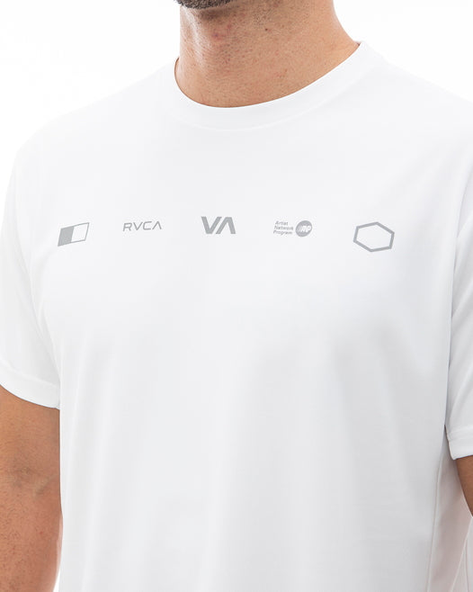 RVCA SPORT メンズ 【NIGHTRUN】 BRAND REFLECT SS Tシャツ 【2024年夏モデル】