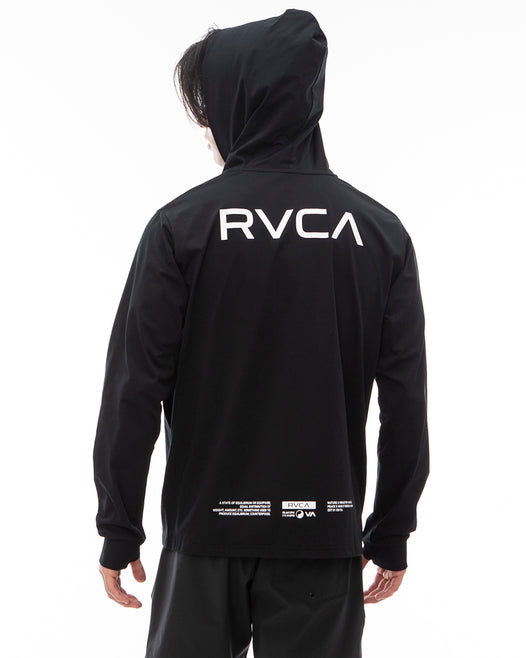 RVCA メンズ 【SURF TEE】 LS SURF HOODIE ラッシュガード 【2024年夏モデル】