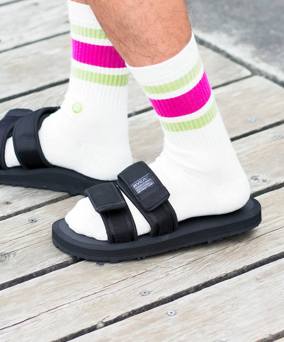 【OUTLET】RVCA メンズ PEAK SANDAL サンダル 【2024年夏モデル】