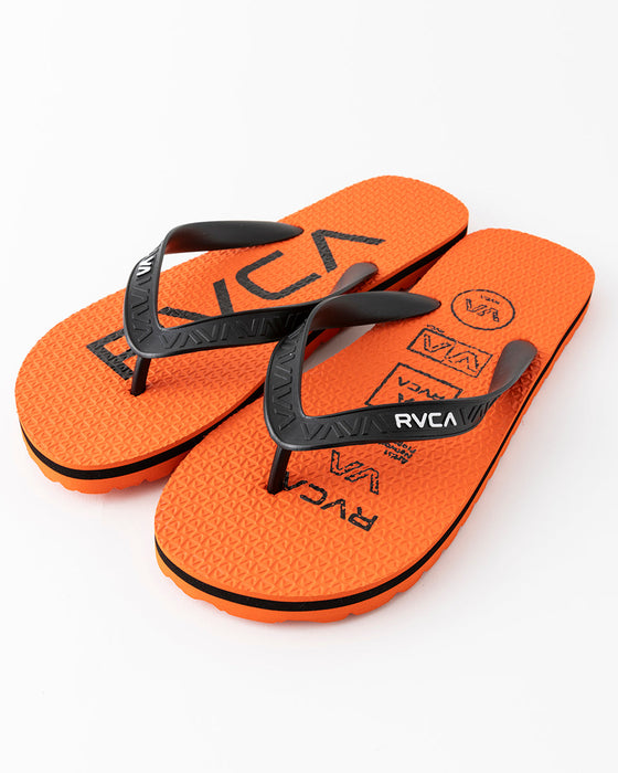【OUTLET】RVCA メンズ TRENCH TOWN SANDAL2 サンダル 【2024年夏モデル】