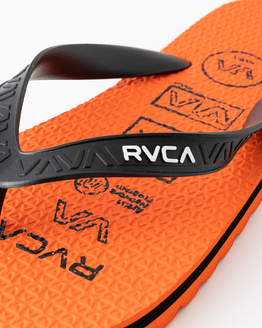 【OUTLET】RVCA メンズ TRENCH TOWN SANDAL2 サンダル 【2024年夏モデル】