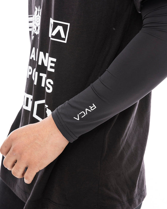 【OUTLET】RVCA メンズ RVCA ARM COVER アームカバー BLK 【2024年夏モデル】