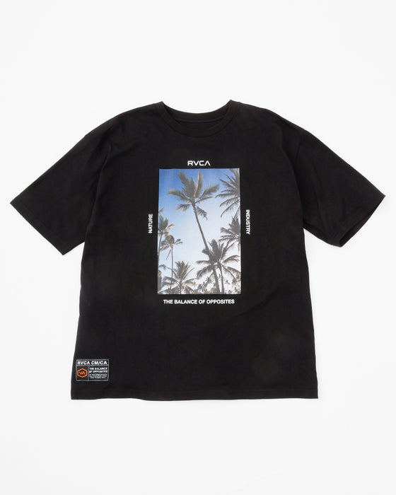 RVCA メンズ 【AZUL】 TRADE WINDS SS TEE Ｔシャツ 【2024年夏モデル】