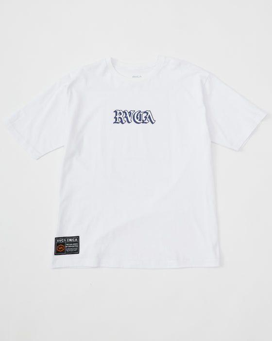 RVCA メンズ 【AZUL】 TRANSMITTER SS TEE Ｔシャツ 【2024年夏モデル】