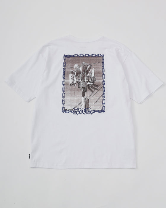 RVCA メンズ 【AZUL】 TRANSMITTER SS TEE Ｔシャツ 【2024年夏モデル】