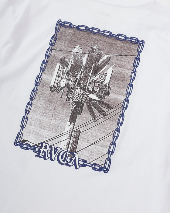 RVCA メンズ 【AZUL】 TRANSMITTER SS TEE Ｔシャツ 【2024年夏モデル】