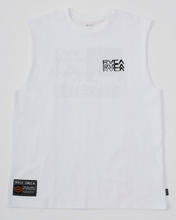【OUTLET】RVCA メンズ 【AZUL】 BLACK BOX TANK タンクトップ 【2024年夏モデル】