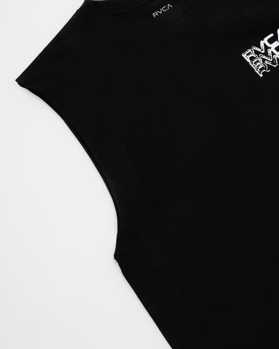 【OUTLET】RVCA メンズ 【AZUL】 BLACK BOX TANK タンクトップ 【2024年夏モデル】