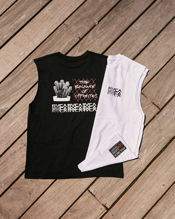 【OUTLET】RVCA メンズ 【AZUL】 BLACK BOX TANK タンクトップ 【2024年夏モデル】