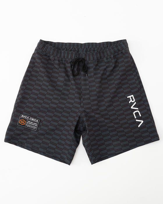 【OUTLET】RVCA メンズ ELASTIC BS ボードショーツ/サーフトランクス MNG【2024年夏モデル】