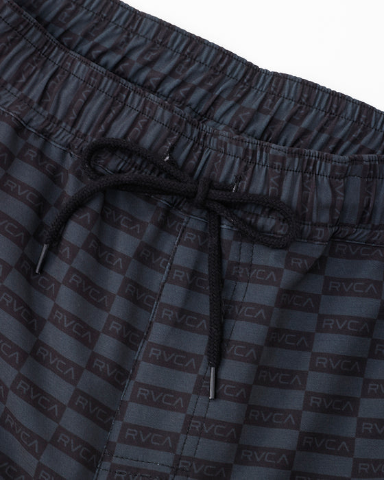 【OUTLET】RVCA メンズ ELASTIC BS ボードショーツ/サーフトランクス MNG【2024年夏モデル】