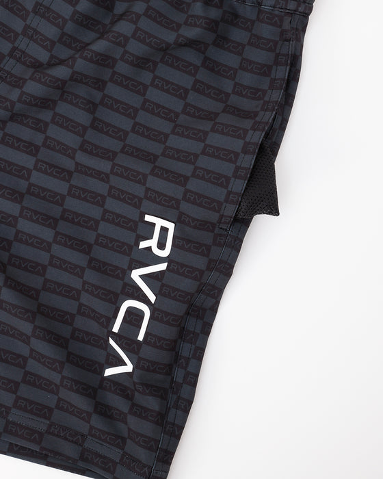 【OUTLET】RVCA メンズ ELASTIC BS ボードショーツ/サーフトランクス MNG【2024年夏モデル】