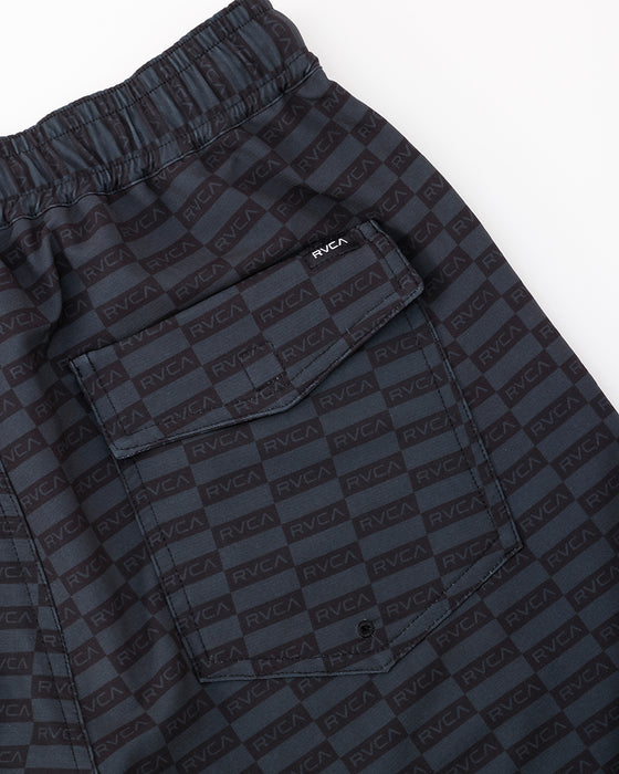 【OUTLET】RVCA メンズ ELASTIC BS ボードショーツ/サーフトランクス MNG【2024年夏モデル】