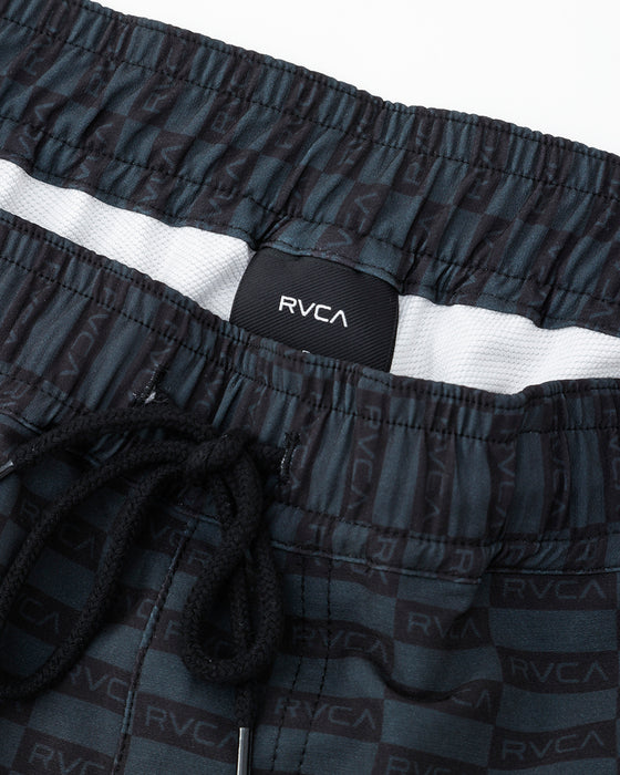 【OUTLET】RVCA メンズ ELASTIC BS ボードショーツ/サーフトランクス MNG【2024年夏モデル】