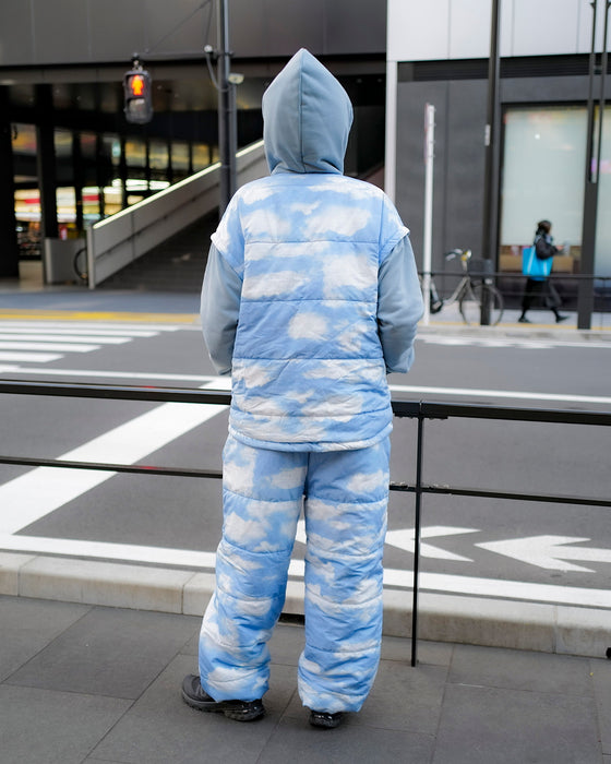 【OUTLET】RVCA メンズ GRANT PUFFER REVERSIBLE ZIP HD パーカー BBW 【2024年冬モデル】