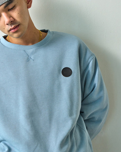 RVCA メンズ GRANT PUFFER REVERSIBLE CR トレーナー BSG 【2024年冬モデル】 XL / BSG
