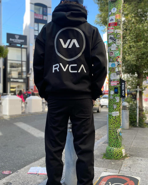 OUTLET FAMILY SALE】RVCA メンズ REFLECTIVE BAS HD パーカー