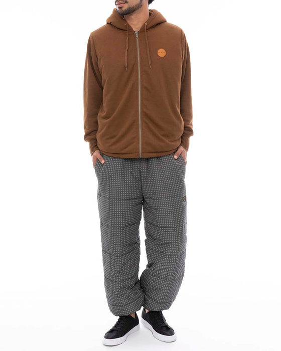 RVCA メンズ GRANT PUFFER REVERSIBLE PT ロングパンツ BBW 【2024年冬モデル】 XL / BBW