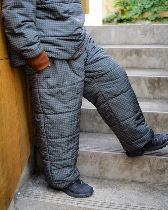 【OUTLET】RVCA メンズ GRANT PUFFER REVERSIBLE PT ロングパンツ BBW 【2024年冬モデル】