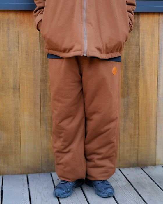 【OUTLET】RVCA メンズ GRANT PUFFER REVERSIBLE PT ロングパンツ BBW 【2024年冬モデル】