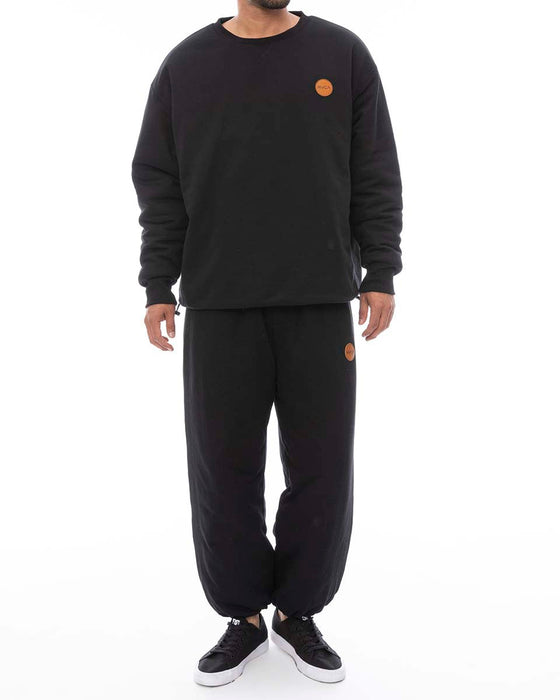 RVCA メンズ GRANT PUFFER REVERSI ロングパンツ BLK 【2024年冬モデル】 XL / BLK