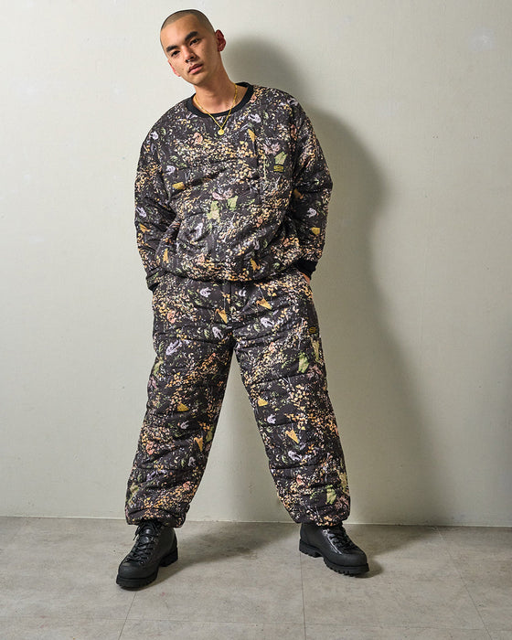 RVCA メンズ GRANT PUFFER REVERSI ロングパンツ BLK 【2024年冬モデル】 XL / BLK