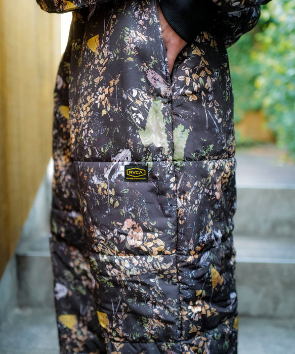【OUTLET】RVCA メンズ GRANT PUFFER REVERSI ロングパンツ  【2024年冬モデル】