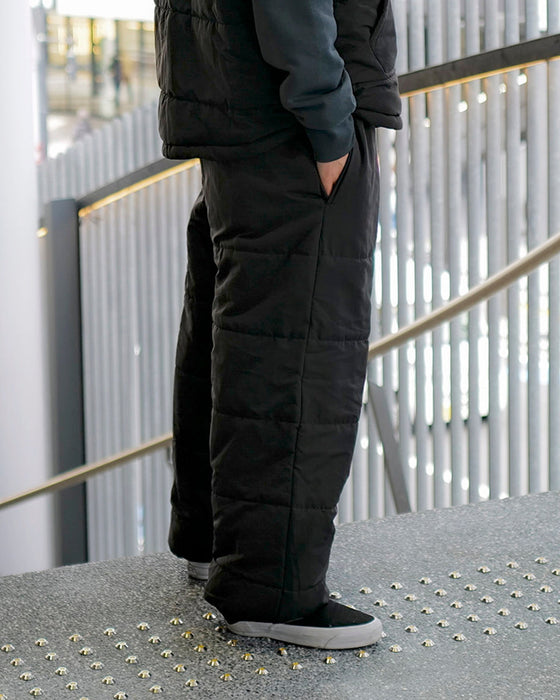 【OUTLET】RVCA メンズ GRANT PUFFER REVERSI ロングパンツ  【2024年冬モデル】