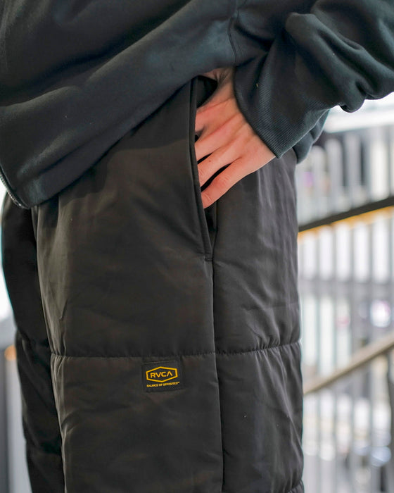 【OUTLET】RVCA メンズ GRANT PUFFER REVERSI ロングパンツ  【2024年冬モデル】