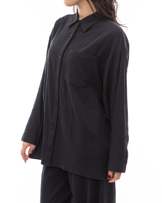 【OUTLET】【直営店限定】RVCA レディース GIMME COVERUP ロングスリーブシャツ 【2024年夏モデル】