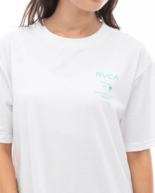 【OUTLET】RVCA レディース ALOHA ST Ｔシャツ 【2024年夏モデル】