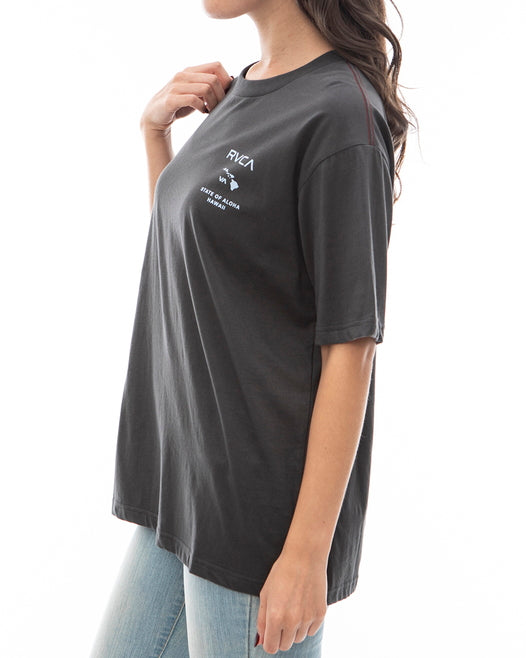【OUTLET】RVCA レディース ALOHA ST Ｔシャツ 【2024年夏モデル】