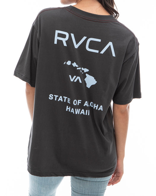 【OUTLET】RVCA レディース ALOHA ST Ｔシャツ 【2024年夏モデル】