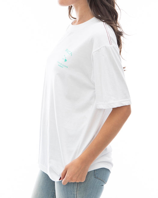 【OUTLET】RVCA レディース ALOHA ST Ｔシャツ 【2024年夏モデル】