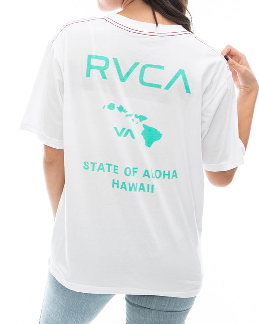 【OUTLET】RVCA レディース ALOHA ST Ｔシャツ 【2024年夏モデル】