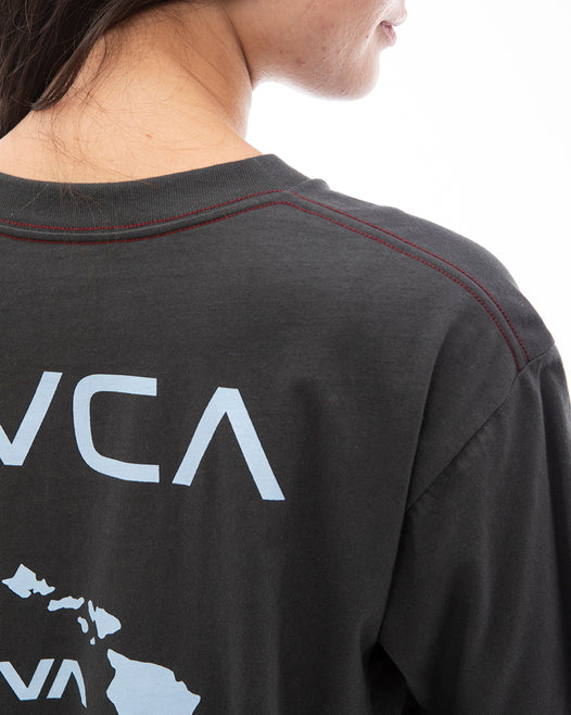 【OUTLET】RVCA レディース ALOHA ST Ｔシャツ 【2024年夏モデル】