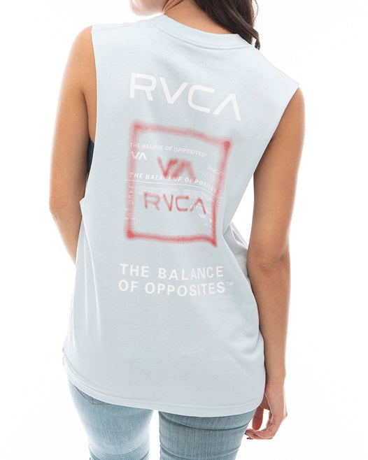 【SALE】RVCA レディース GRAPHITY BOX LOGO TT タンクトップ 【2024年夏モデル】