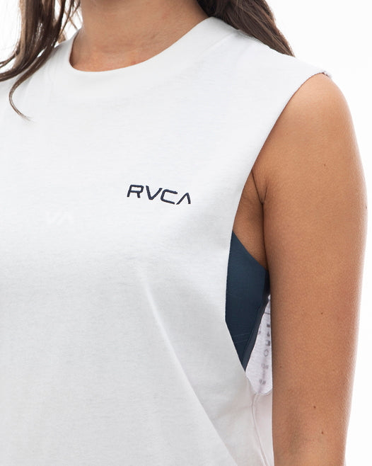 【SALE】RVCA レディース GRAPHITY BOX LOGO TT タンクトップ 【2024年夏モデル】