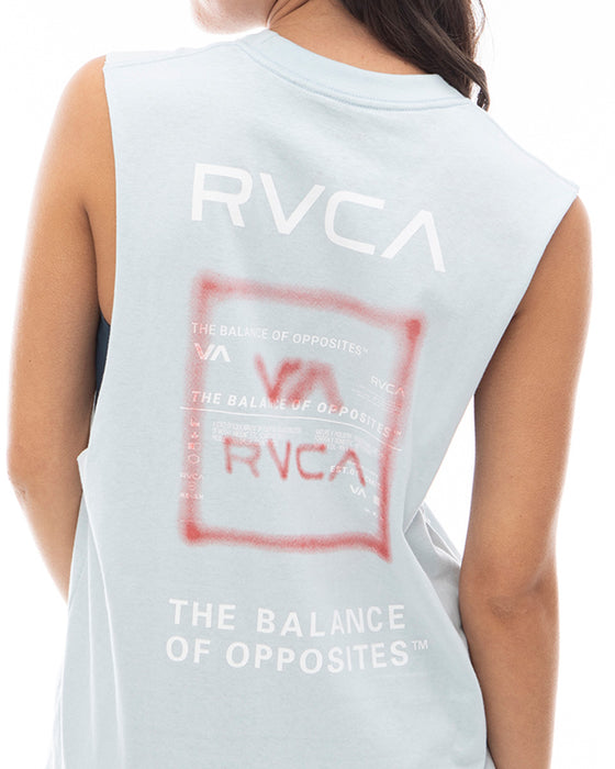 【SALE】RVCA レディース GRAPHITY BOX LOGO TT タンクトップ 【2024年夏モデル】