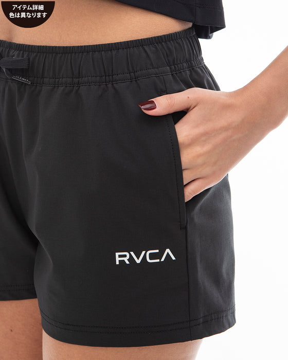 OUTLET】RVCA レディース SURF MINI RVCA BOARD SHORTS ボードショーツ/サーフトランクス WHT【20