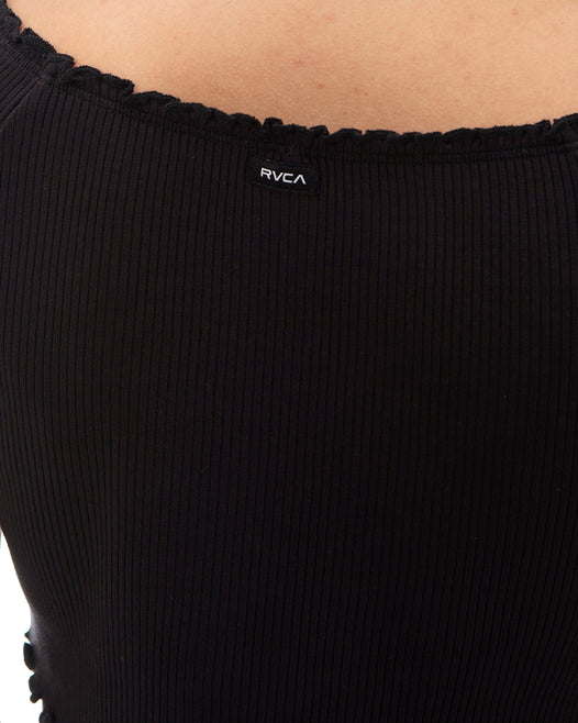 【OUTLET】【直営店限定】RVCA レディース DELILAH TOP Ｔシャツ 【2024年夏モデル】