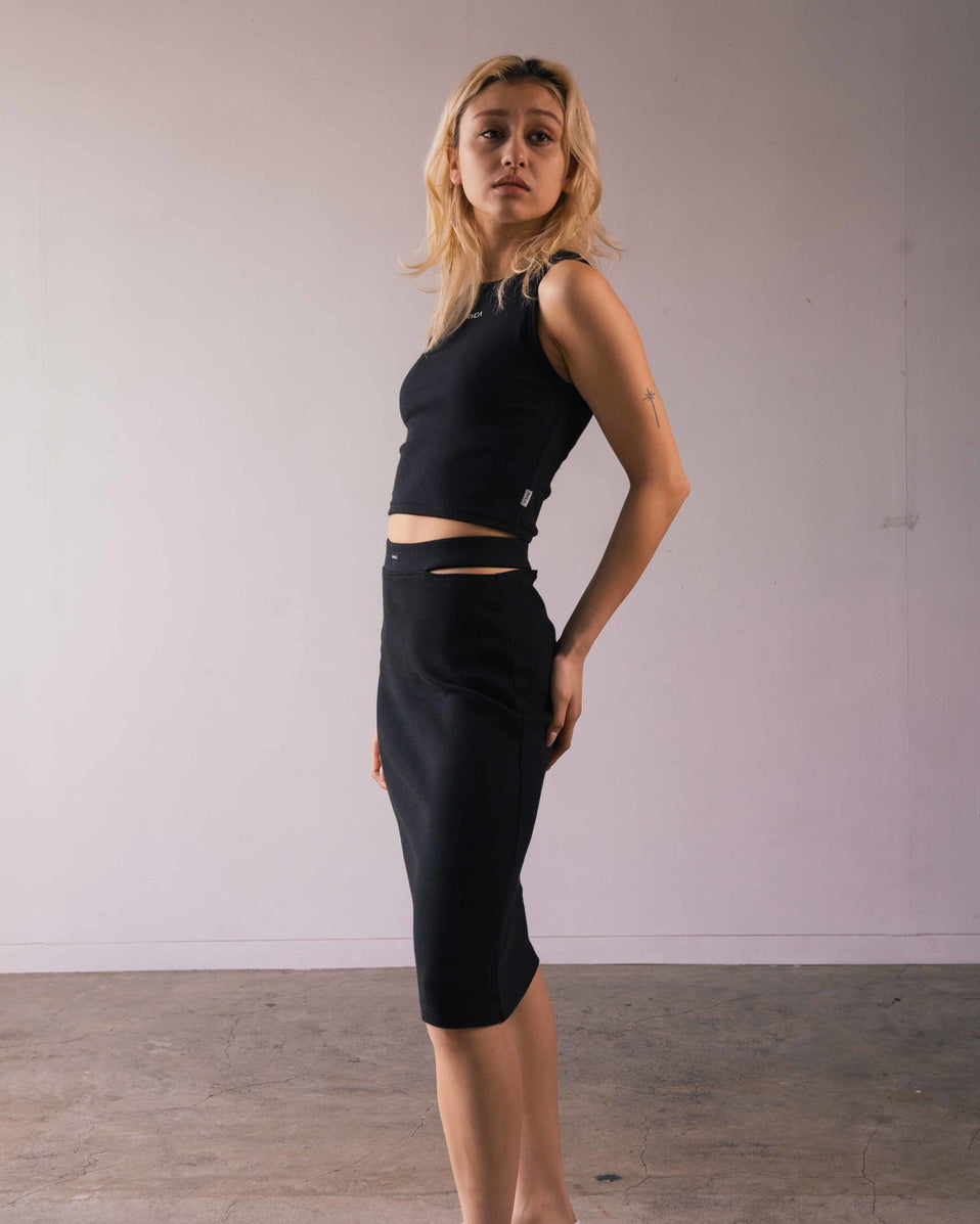 RVCA RIB TENNIS MINI SKIRT