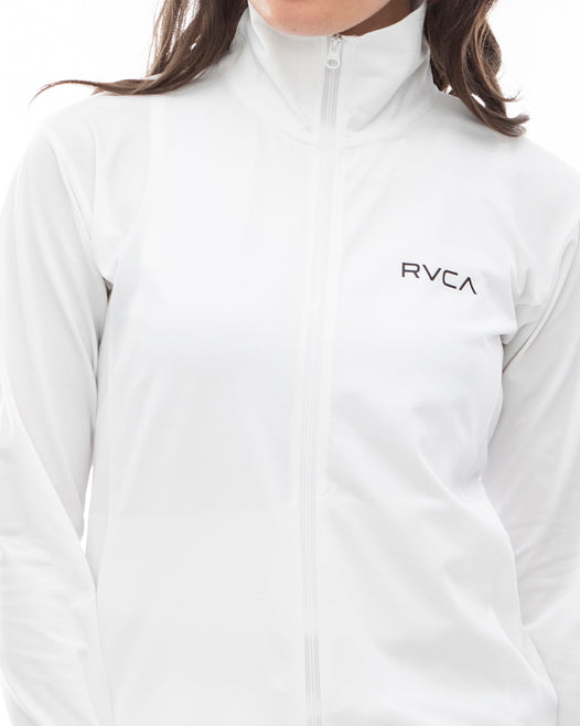 【OUTLET】RVCA レディース 【SURF TEE】 SURF VA LS ZIP UP ラッシュガード 【2024年夏モデル】