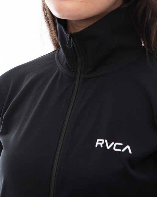 【OUTLET】RVCA レディース 【SURF TEE】 SURF VA LS ZIP UP ラッシュガード 【2024年夏モデル】