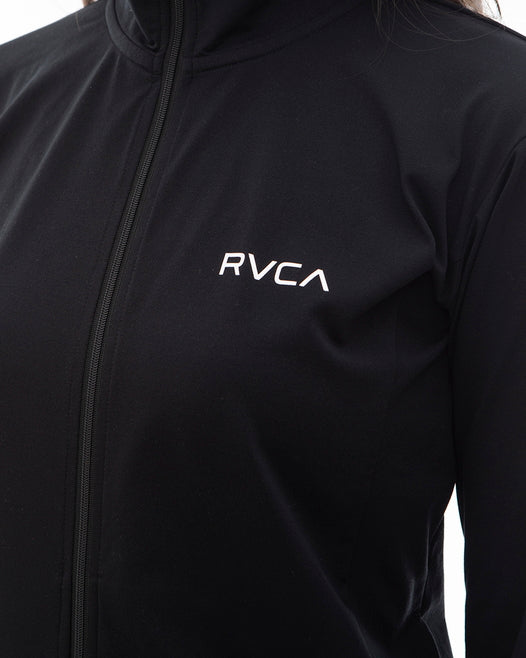 【OUTLET】RVCA レディース 【SURF TEE】 SURF VA LS ZIP UP ラッシュガード 【2024年夏モデル】
