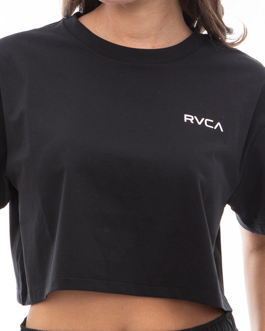 【OUTLET】RVCA レディース 【SURF TEE】 SURF CROPED TEE ラッシュガード 【2024年夏モデル】